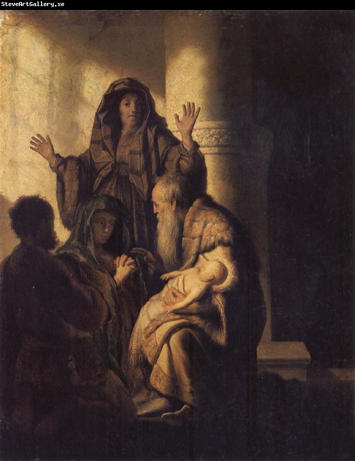 REMBRANDT Harmenszoon van Rijn The Presentation of Jesus in the Temple